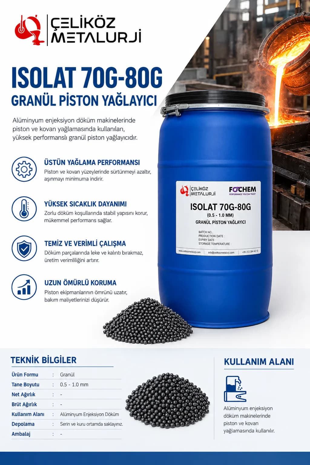 PETROFER PISTON LUBRICANT / PISTON POWDER — Piston Yağlayıcılar